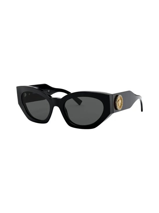VERSACE MOD. 4376-B GB1/87 54mm black Cat Eye Sunglasses